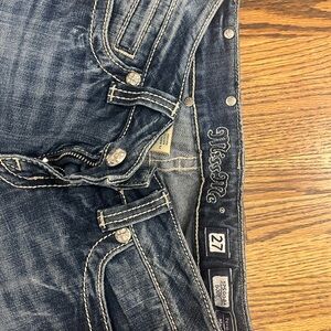 Miss Me Dark Blue Denim Jeans